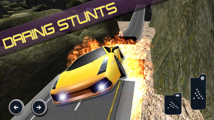 Stunt Car Driving Simulator 3d - Furious high speed dangerous stunts and racing game for teens and kids