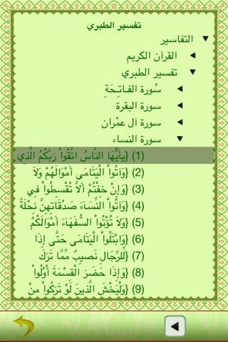 Quran Al-Kareem screenshot 2