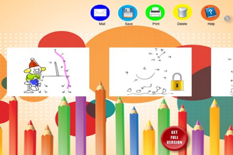 Раскраска, рисование по точкам для детей screenshot 2