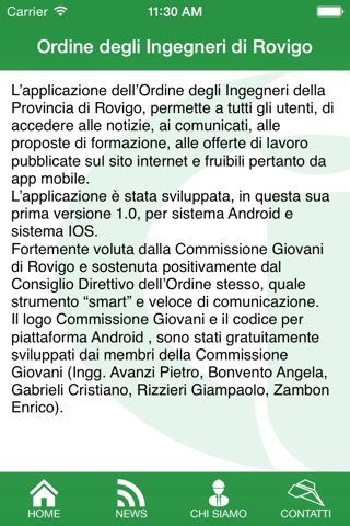 Ordine degli Ingegneri di Rovigo screenshot 2