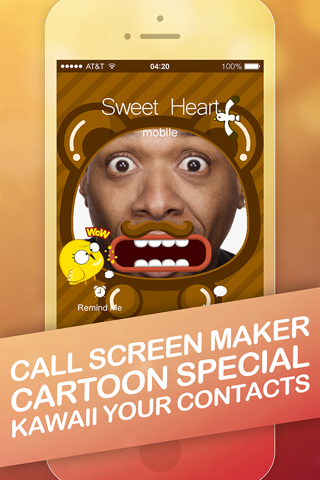 Call Screen Maker - Cute Cartoon Special for iOS 8 screenshot 4