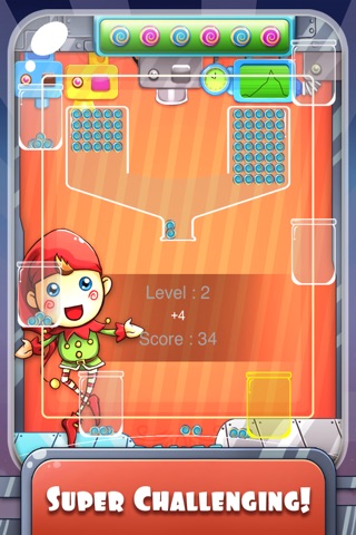 100 Candy Balls Classic Free - Catch And Collect The Falling Jelly Sweet Candy Ping Pong Balls screenshot 3