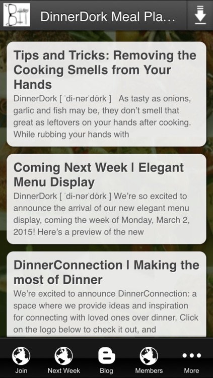 DinnerDork Meal Planner screenshot-4