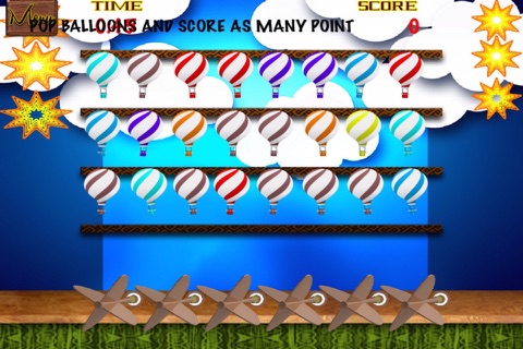 Balloon Down - Hit Balloons With Darts screenshot 2