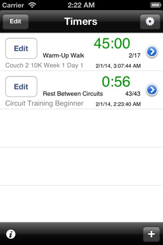 FlexiTimer Interval Timer (Running, HIIT, Circuits, Tabatas, Rounds, Weight Training etc.) screenshot 3