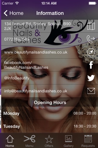 Beautify Nails and Lashes screenshot 3