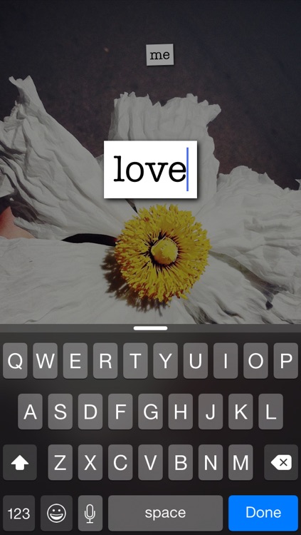Poetics - create, write and share visual poetry