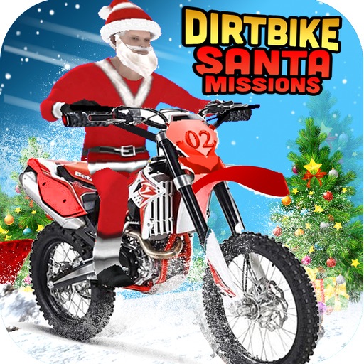 Dirt Bike Santa Missions (Game ) icon