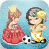 princess vs amela superstars ice soccer games