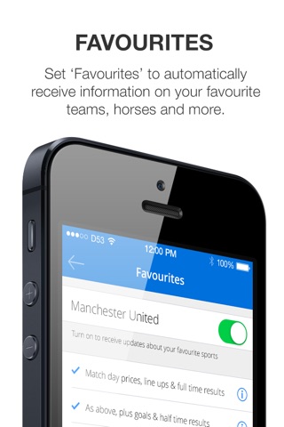 Betfred Messenger – Sports Bets by Instant Message screenshot 2