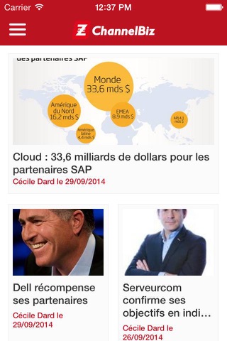 ChannelBiz France screenshot 2