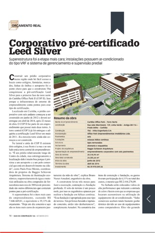 Screenshot of Guia da Construção.