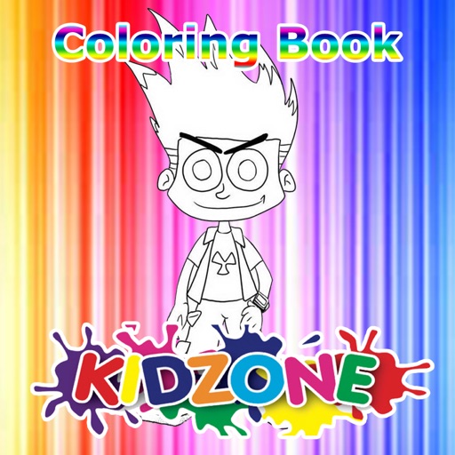 Coloring Book For Johnny Test Edition