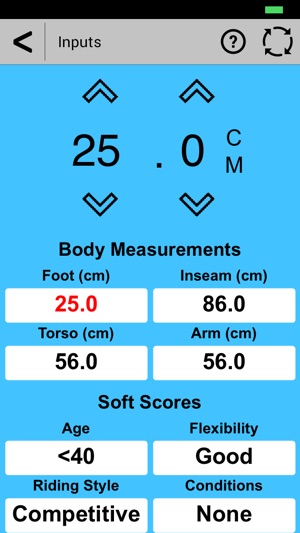 Fit Calculator