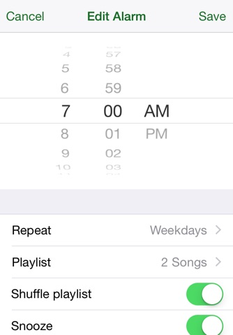 Alarm Clock for Spotify screenshot 2