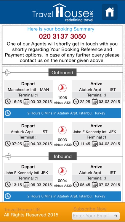 TravelHouseUK - Search for cheap flights screenshot-4