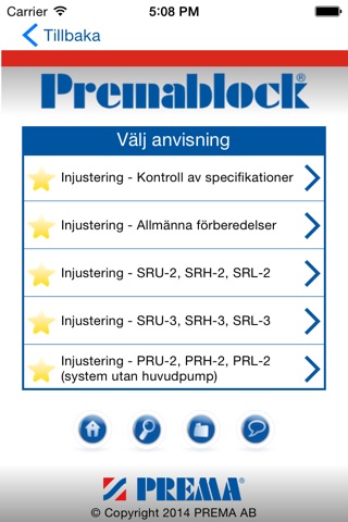 Premablock® Mobile Support screenshot 2