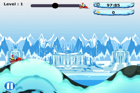 Snowmobile Moto Mayhem - Xtreme Snow Sled Downhill Racing PRO screenshot 3