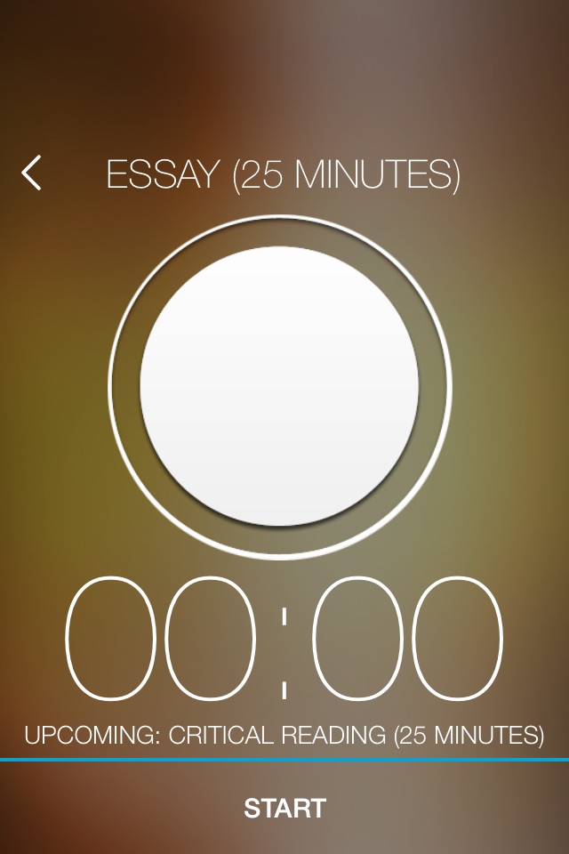 SAT/ACT Test Timer screenshot 3