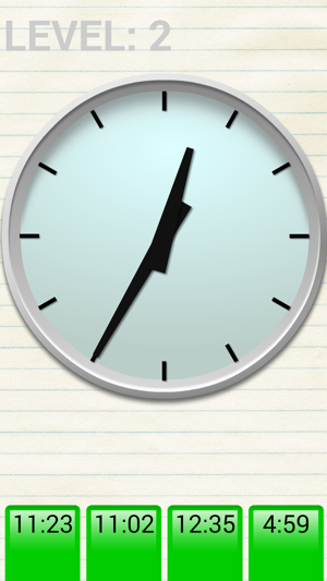 ‎Clock Time Quiz Screenshot