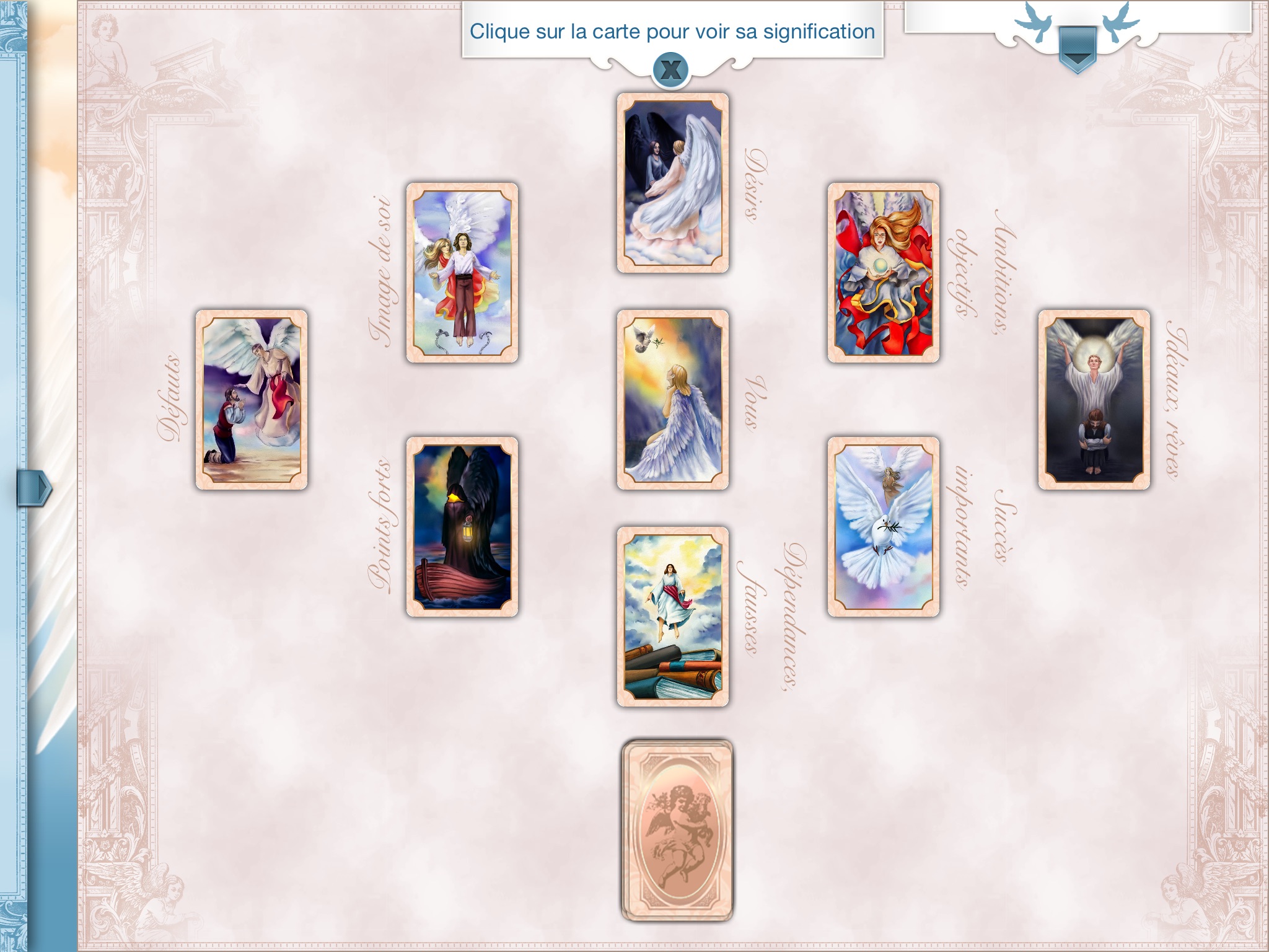 Angel Tarot HD screenshot 2