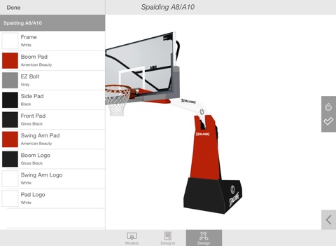 Spalding Equipment Designer screenshot 4