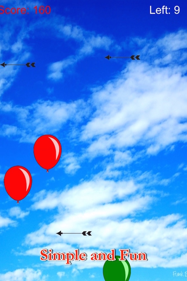 Aim And Shoot Balloon With Bow - No Bubble In The Sky Free screenshot 2