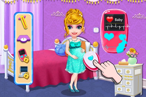 My New Baby Princess - Royal Mommy's Newborn Girl Kids Care Game Center screenshot 2