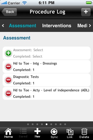 sTrack Nursing Skills Log screenshot 4