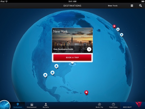 Fly Delta for iPad screenshot 3