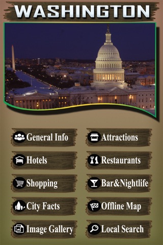 Washington City Offline Guide screenshot 2