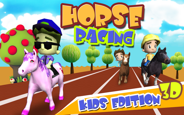 Horse Racing 3D (Kids Edition)(圖1)-速報App