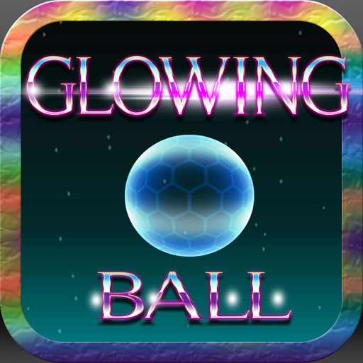 Glowing Rolling Ball Icon