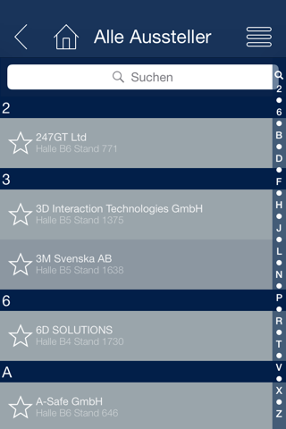inter airport Europe 2015 App screenshot 2