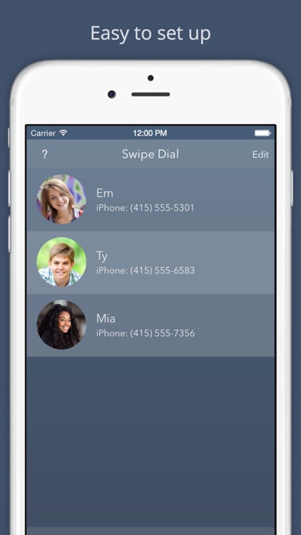 Swipe Dial - Speed Dial Widget screenshot-3