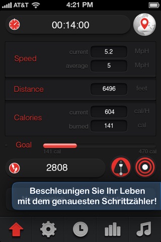 Pedometer Pro Runner screenshot 2