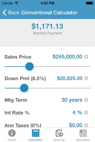 Mortgage Calculator by Robert Nunez screenshot 2