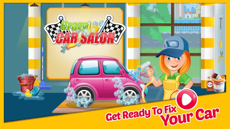 Crazy Car Salon - Wash & Design Your Vehicle in Auto Carwash Service Station screenshot-3