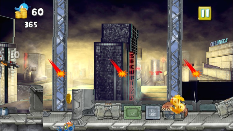 Glow Robot vs Scary Glow Monsters FREE - A Crazy Survival Adventure Game screenshot-4