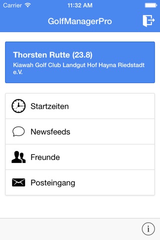 GolfManagerPro screenshot 2