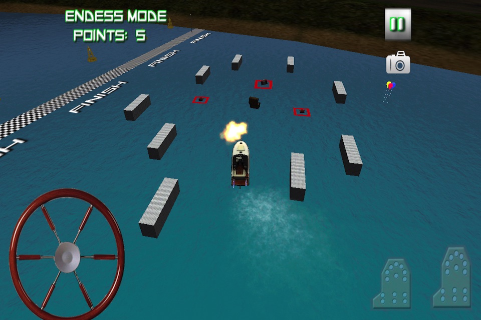 Boat Racing 3D Free Top Water Craft Race Game screenshot 3