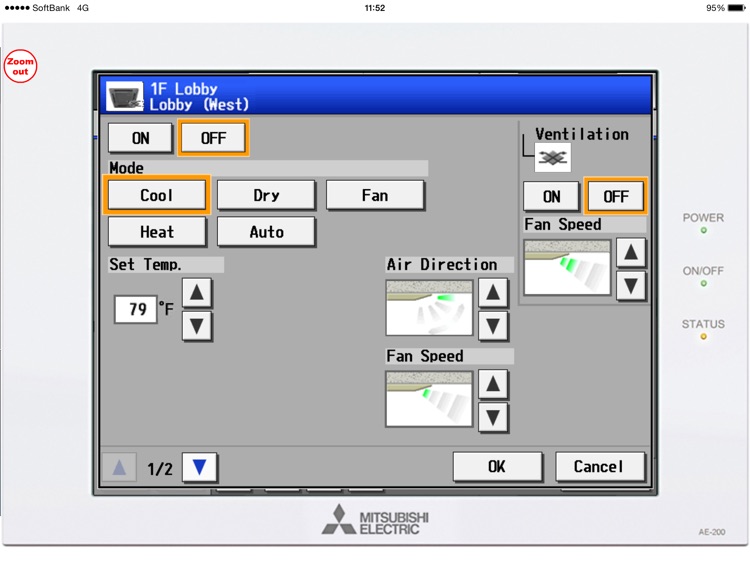 Mitsubishi Electric City Multi APP AE-200A