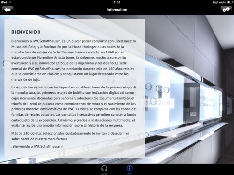 IWC Schaffhausen Uhrenmuseum HD screenshot 4