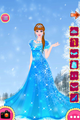 Winter Princess Dressup -kids games screenshot 3
