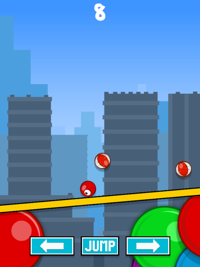 Beach Balls vs Red Ball FREE, game for IOS