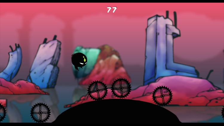 Shadow - Mad Ball Jumping Adventures screenshot-4