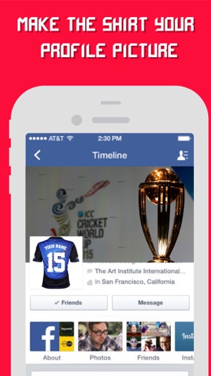 Cricket World Cup 2015 Jersey Maker(圖5)-速報App