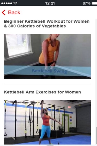 Girl Fitness - Quick and Easy Fitness Tips screenshot 4