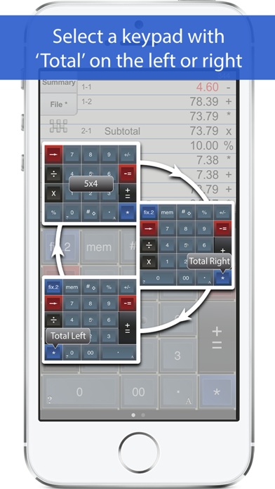 Adding Machine: 10 Key Calc Screenshot 3