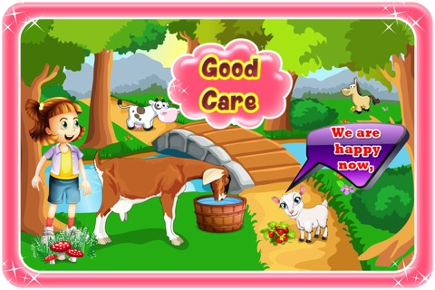 Goat Pregnancy Surgery – Pet vet doctor & hospital simulator game for kids screenshot 4